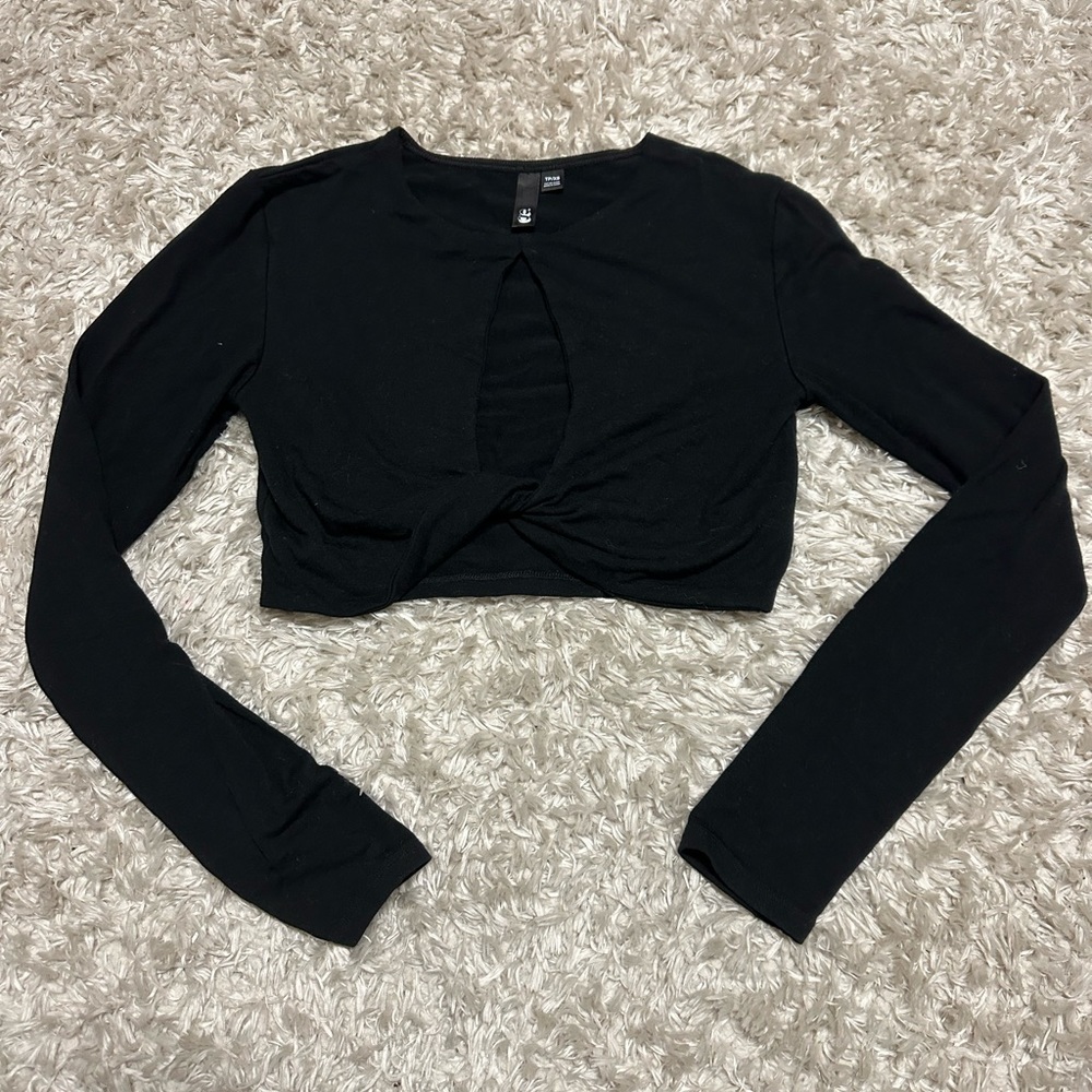 Fun cropped top from garage!